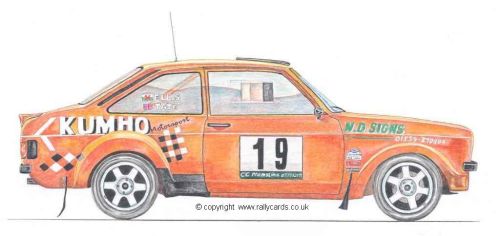 Ford Escort Mk2. Mark Ellis
